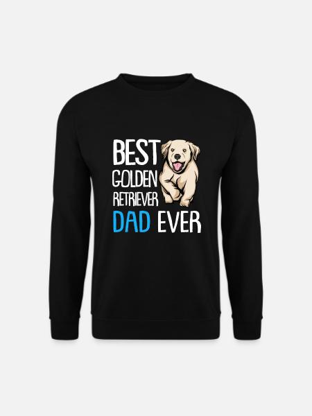 Golden-Retriever | Golden Retriever - Unisex Pullover - Schwarz