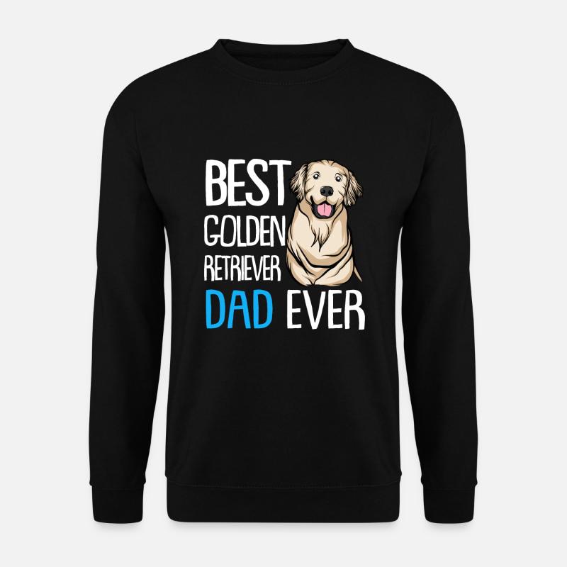 Golden-Retriever | Golden Retriever - Unisex Pullover - Schwarz