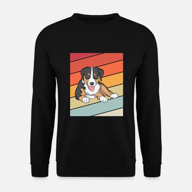 Appenzeller Sennenhund - Unisex Pullover - Schwarz
