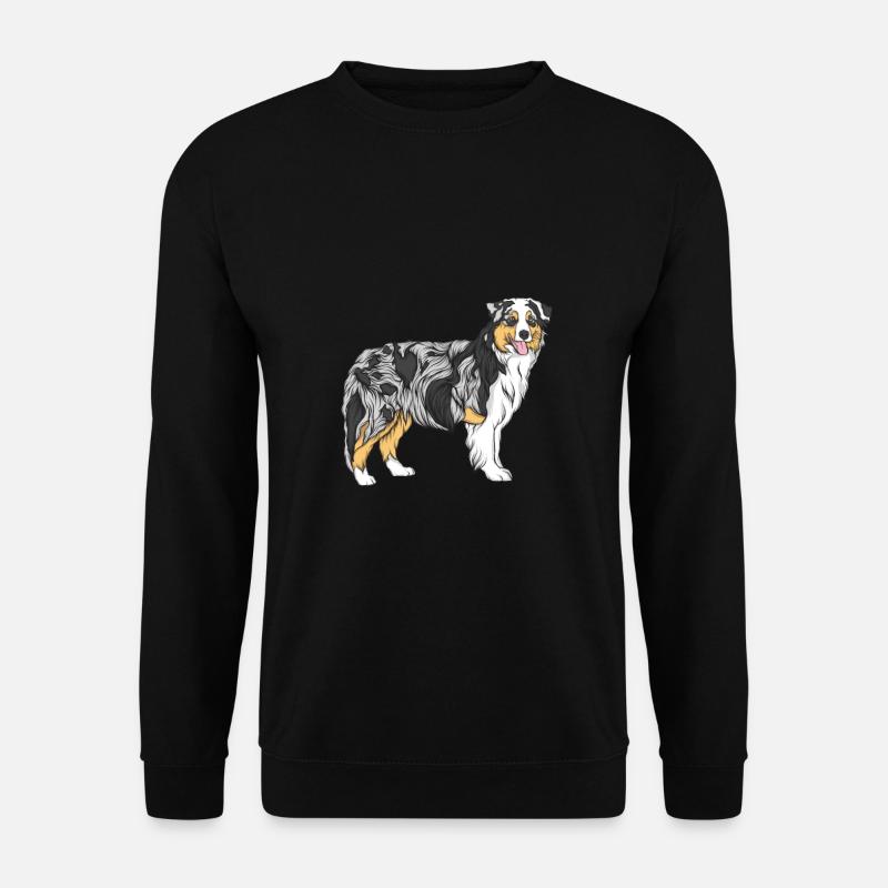 Australian Shepherd - Unisex Pullover - Schwarz