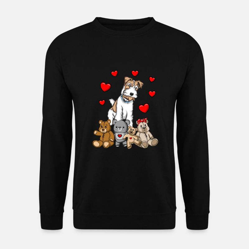 Wirehair Fox Terrier Smooth Hair Fox Terrier - Unisex Sweatshirt - black