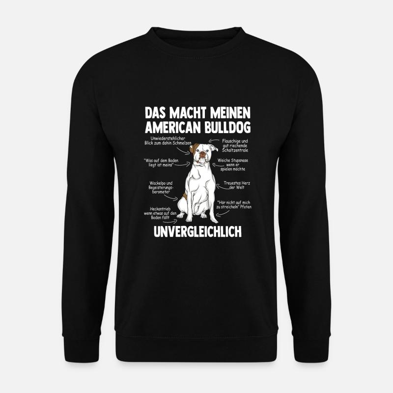 American Bulldog - Unisex Pullover - Schwarz