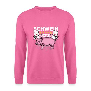 Doppelkopf - Unisex Pullover - Pink - Vorne
