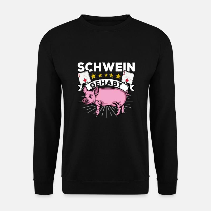 Doppelkopf - Unisex Pullover - Schwarz