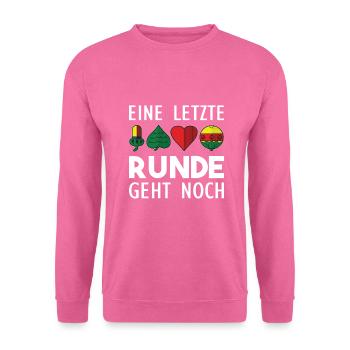 Doppelkopf - Unisex Pullover - Pink - Vorne