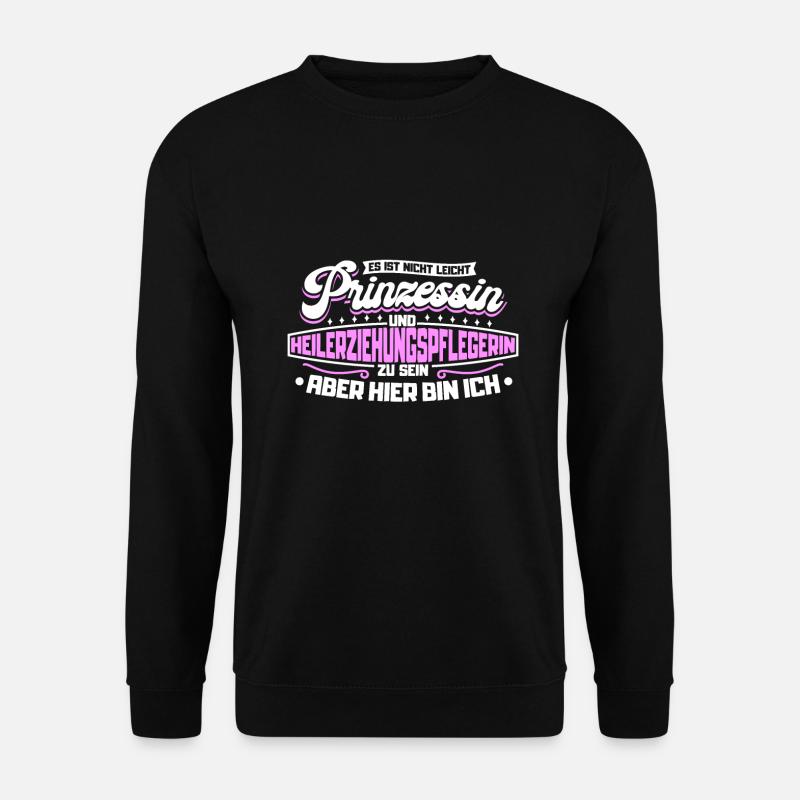 Heilerziehungspfleger Altenpflege Sozialbereich - Unisex Pullover - Schwarz