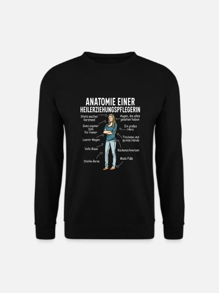 Heilerziehungspfleger Altenpflege Sozialbereich - Unisex Pullover - Schwarz