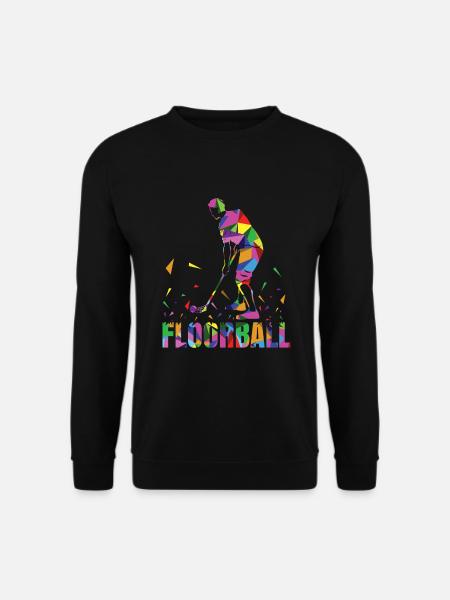 Floorball Unihockey Hockey Eishockey - Unisex Pullover - Schwarz
