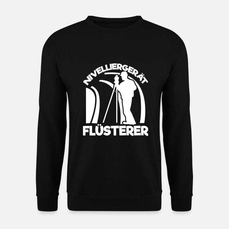 Vermesser Vermessungsingenieur Vermessung - Unisex Pullover - Schwarz
