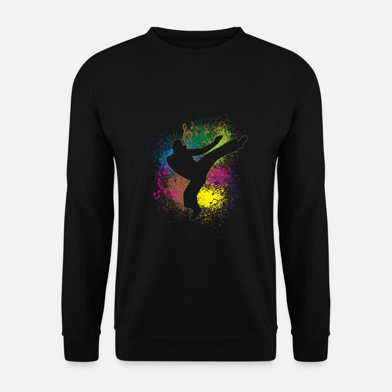 Brasilianische Kampfkunst Martial Art | Capoeira - Unisex Pullover - Schwarz