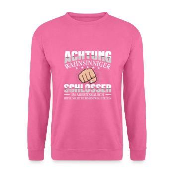 Schlosser - Unisex Pullover - Pink - Vorne