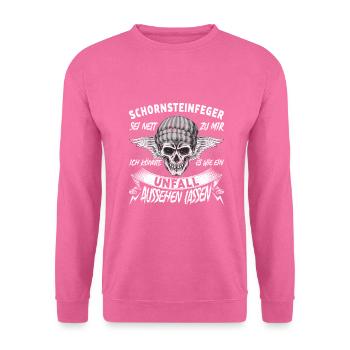 Schornsteinfeger - Unisex Pullover - Pink - Vorne