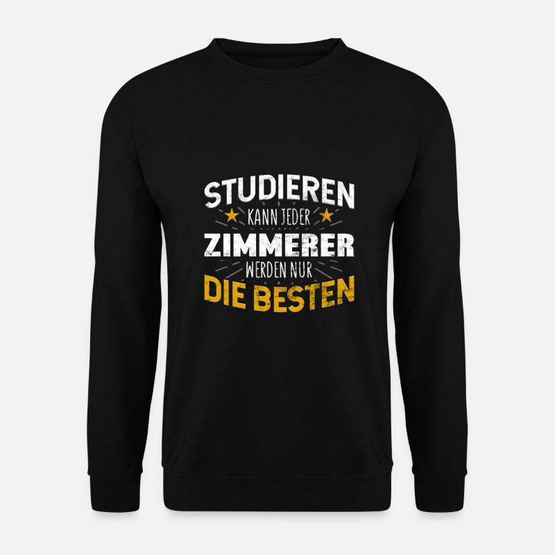 Zimmerer - Unisex Pullover - Schwarz