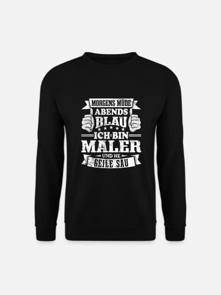 Maler - Unisex Pullover - Schwarz