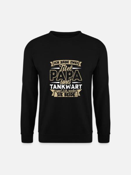 Tankwart - Unisex Pullover - Schwarz