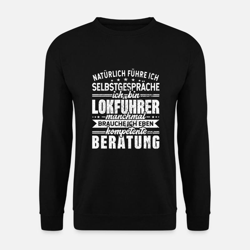 Lokführer - Unisex Pullover - Schwarz