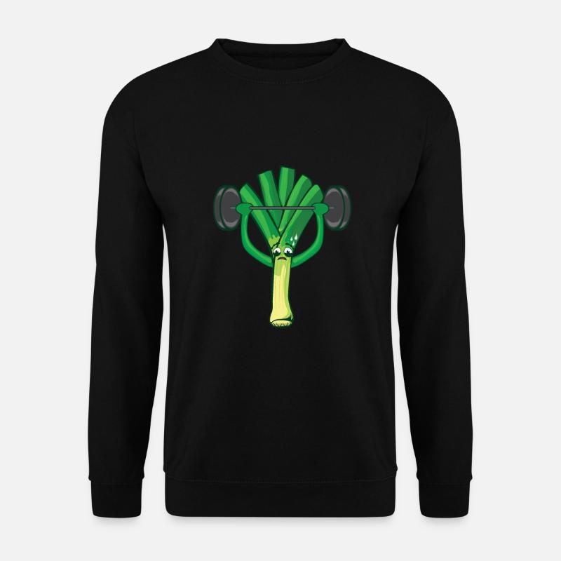 Leek - Unisex Sweatshirt - black