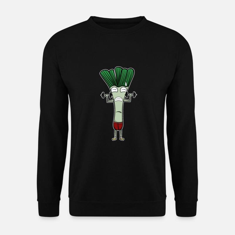 Leek - Unisex Sweatshirt - black