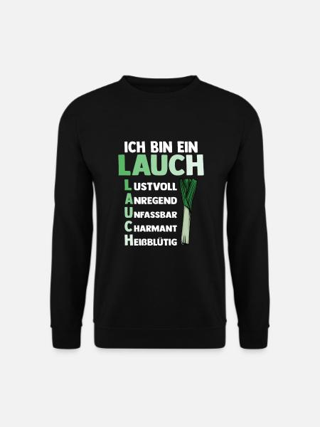 Lauch - Unisex Pullover - Schwarz