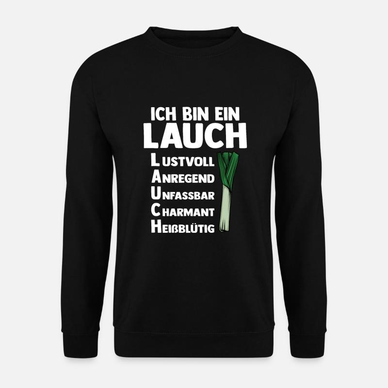 Lauch - Unisex Pullover - Schwarz