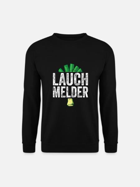 Lauch Kostüm Bodybuilding Satire Gym Jga - Unisex Pullover - Schwarz