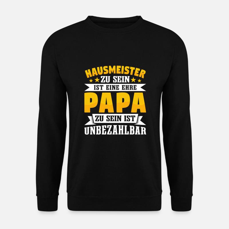 Hausmeister - Unisex Pullover - Schwarz