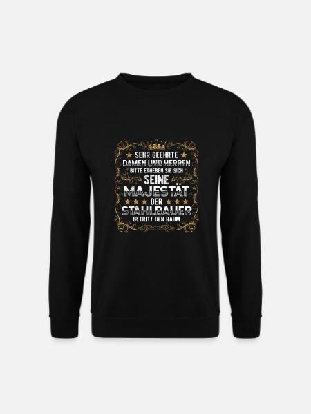 Stahlbauer Metallbauer - Unisex Pullover - Schwarz