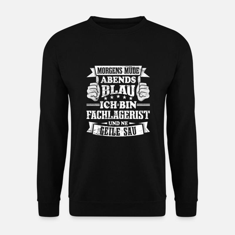 Fachlagerist - Unisex Pullover - Schwarz