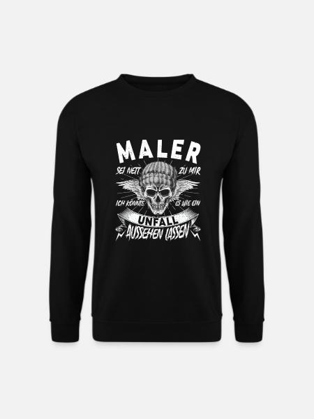 Maler - Unisex Pullover - Schwarz