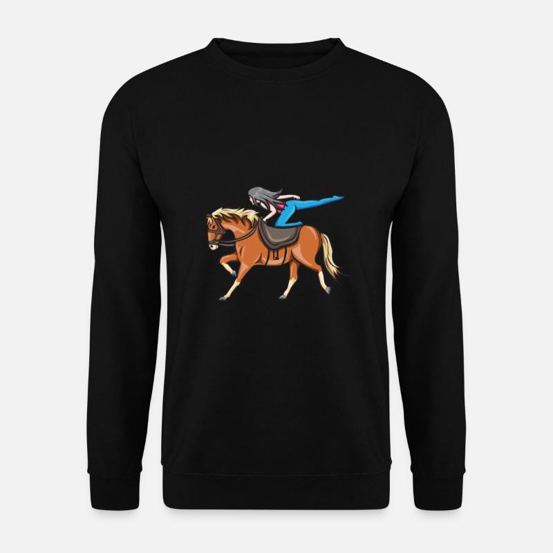Voltigieren - Unisex Pullover - Schwarz