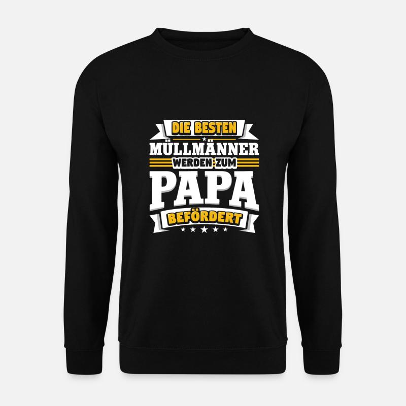 Müllmann - Unisex Pullover - Schwarz