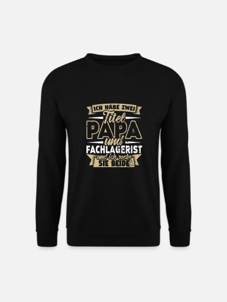 Fachlagerist - Unisex Pullover - Schwarz