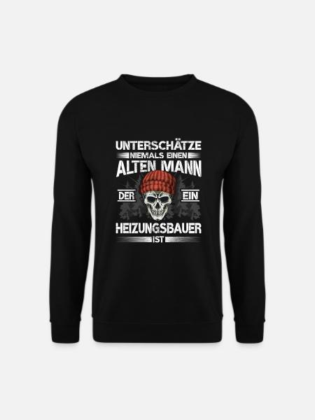 Heizungsbauer - Unisex Pullover - Schwarz