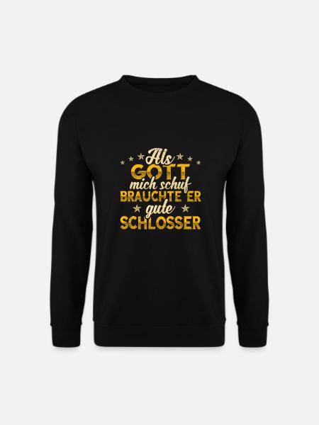 Schlosser - Unisex Pullover - Schwarz