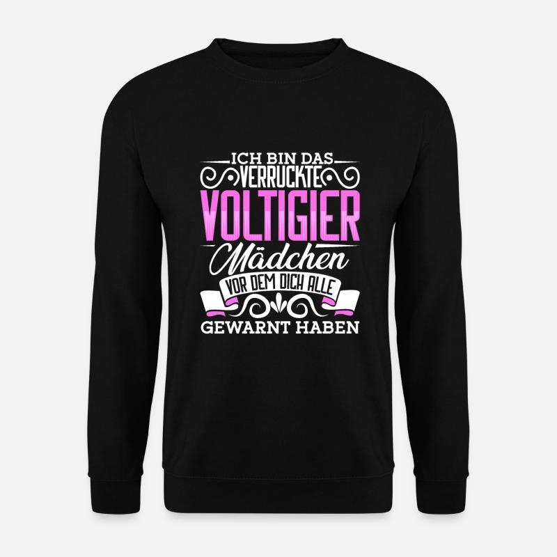 Voltigieren - Unisex Pullover - Schwarz