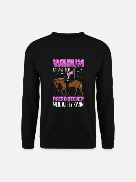Voltigieren - Unisex Pullover - Schwarz