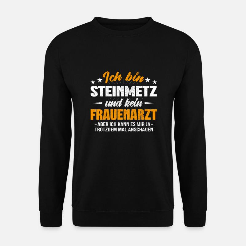 Steinmetz - Unisex Pullover - Schwarz