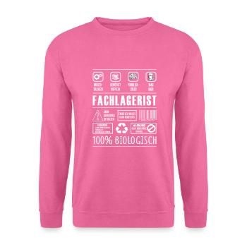 Fachlagerist - Unisex Pullover - Pink - Vorne
