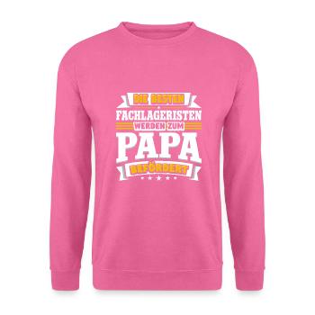 Fachlagerist - Unisex Pullover - Pink - Vorne