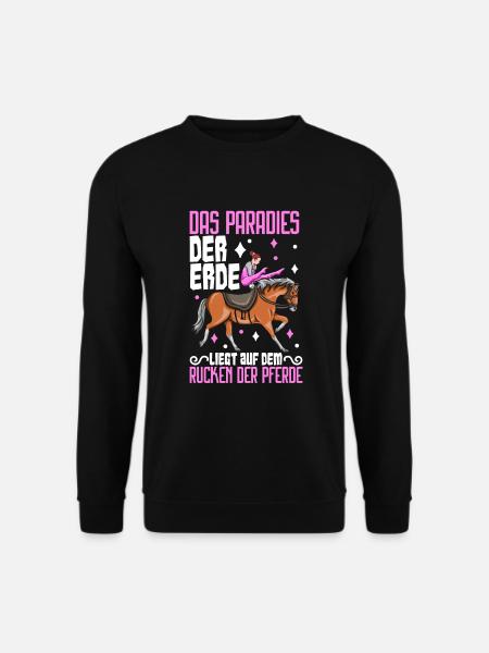 Voltigieren - Unisex Pullover - Schwarz