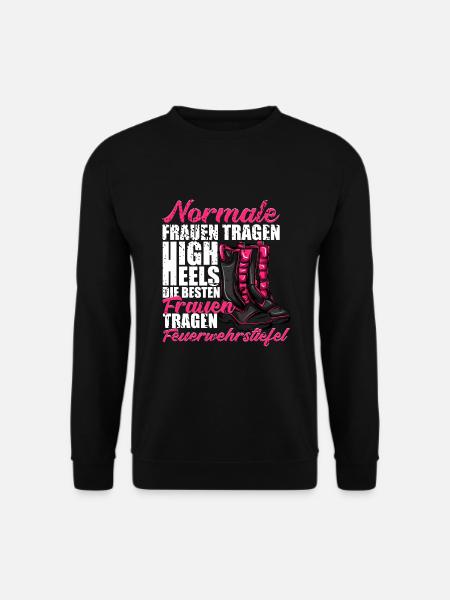 Feuerwehr - Unisex Pullover - Schwarz