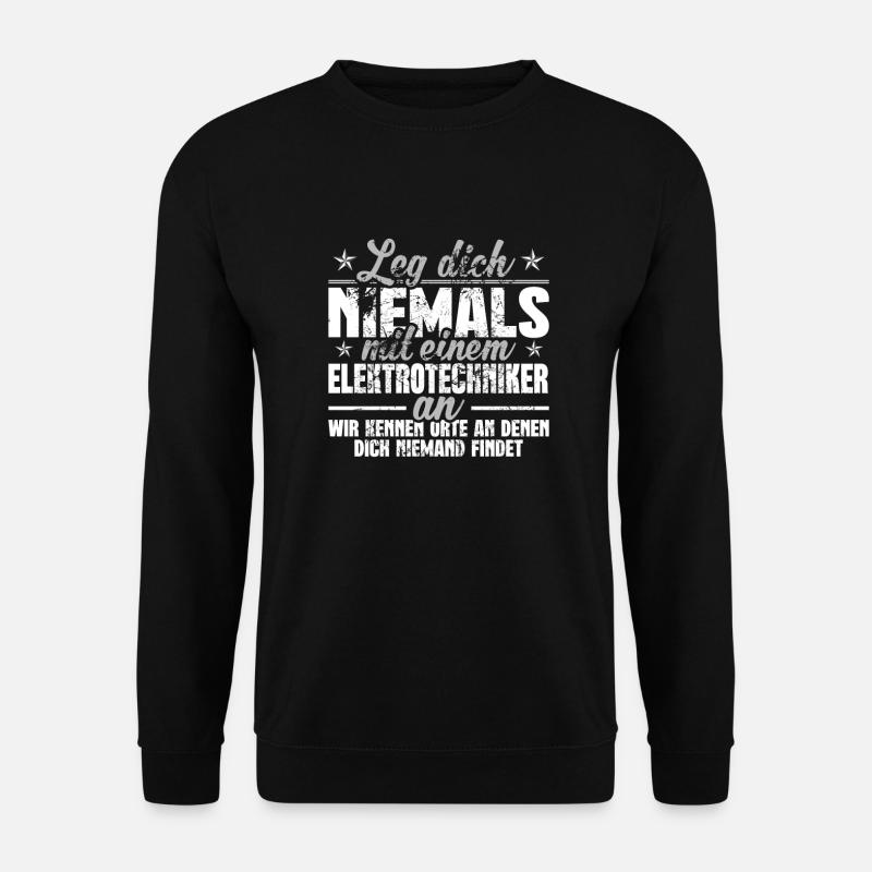 Elektrotechniker - Unisex Pullover - Schwarz