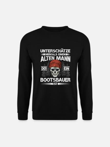 Bootsbauer Schiffsbauer - Unisex Pullover - Schwarz