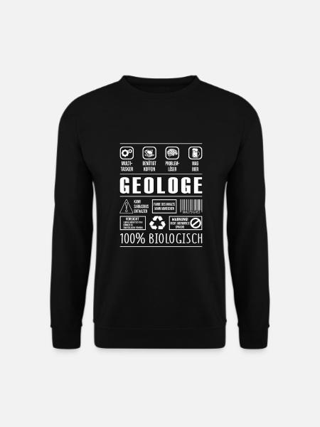 Geologe - Unisex Pullover - Schwarz