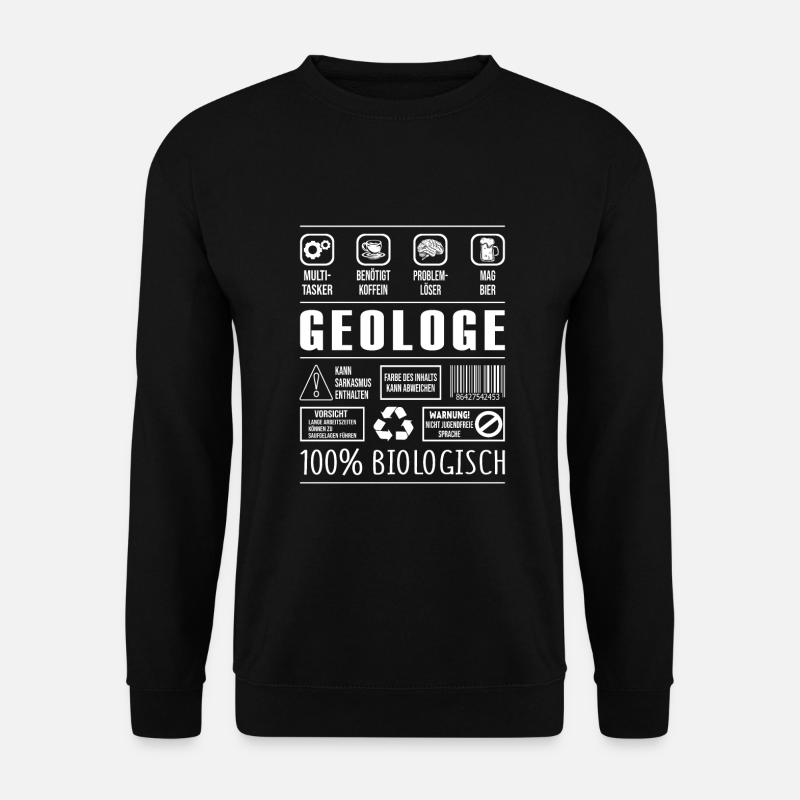Geologe - Unisex Pullover - Schwarz