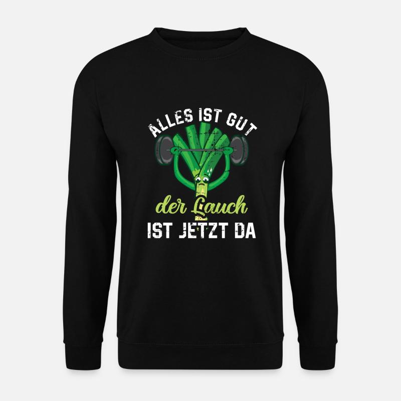 Lauch - Unisex Pullover - Schwarz