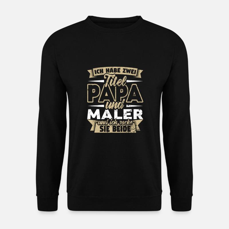 Maler - Unisex Pullover - Schwarz