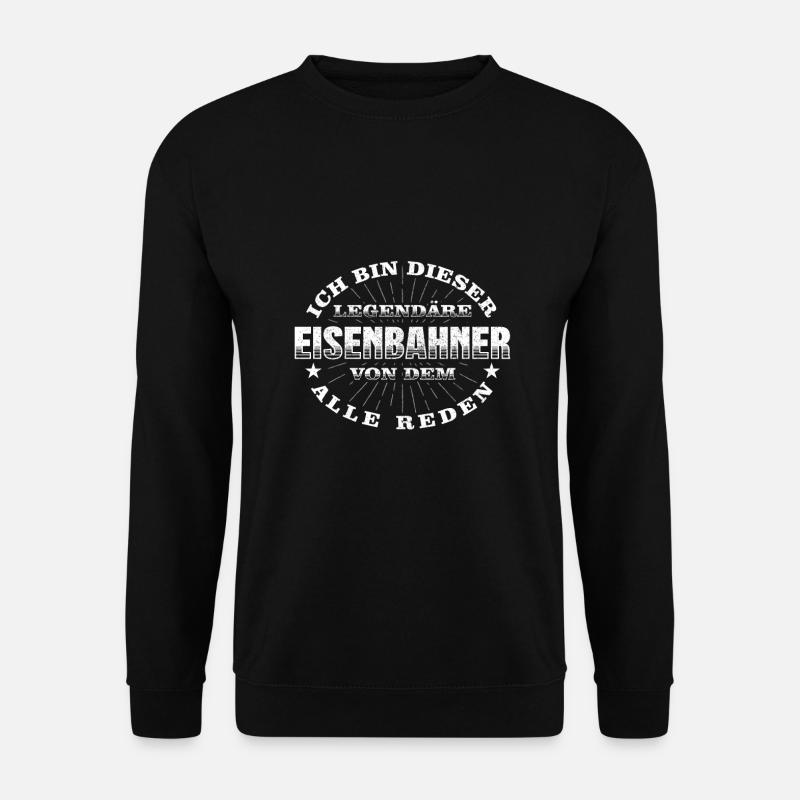 Eisenbahner - Unisex Pullover - Schwarz