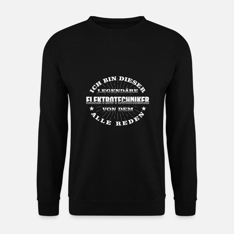 Elektrotechniker - Unisex Pullover - Schwarz
