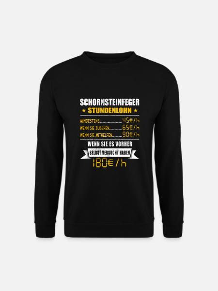 Schornsteinfeger - Unisex Pullover - Schwarz